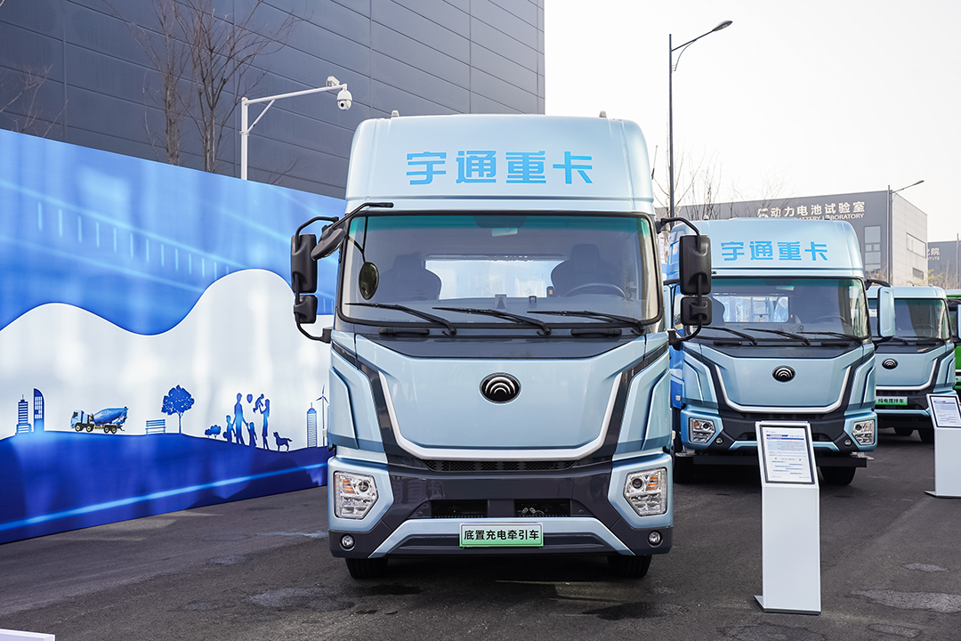 產品博覽 | 宇通400度底置充電牽引車重磅上市